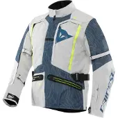 Dainese Sterrato Gris Clair Bleu Blouson Textile Taille 50
