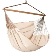 LA SIESTA HabanaLounger nougat - Chaise hamac en cotonbeige Chaise hamac