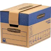 Fellowes Boîte de déménagement FastFold (30.40 cm, 37.50 l, 5x)