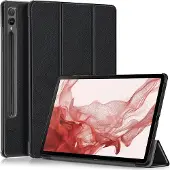 Cover-Discount Galaxy Tab S9+ - Étui Smart Tri-fold noir (Samsung Galaxy Tab S10+, Samsung Galaxy Tab S9+), Étui pour tablette, Noir
