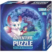 Kosmos Adventure Puzzle La lumière dans la forêt enchantée, Jeu d'aventure interactif, jeu de puzzle, enfants, à partir de 8 ans, 683597