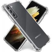 Screen Guard Professional Samsung Galaxy S21+ Coque Crystal Soft Airbag Bumper (Samsung Galaxy S21+), Coque pour téléphone portable, Transparent