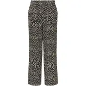 ONLY Pantalon 'ONLKatty' crème / noir
