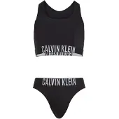 Calvin Klein Swimwear Bikini gris / noir