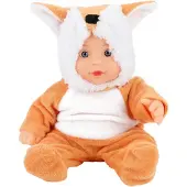 Toi-Toys Beau Baby Baby Pop à Dierenpak Vosje
