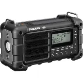 Sangean MMR-99 DAB noir Radio d'urgence/à manivelle/solaire