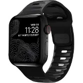 Nomad Apple Watch 44/45/49 mm Bracelet Silicone Noir