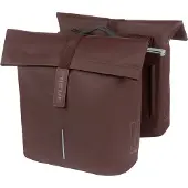 Basil Sacoche double "City Double Pannier roasted brown