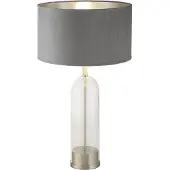Searchlight Lampe de table Oxford avec capuche grise