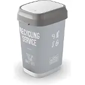 Keter Recycling Service Dual Swing Prullenbak - 10 litres