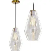 Toolight Lampe APP438-1CP Transparent