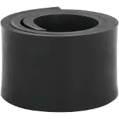 vidaXL Bande en caoutchouc pour chasse-neige noir 80x10x1 cm