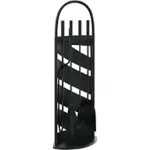 vidaXL Set d’outils de cheminée 5 pcs 23x15x66 cm acier