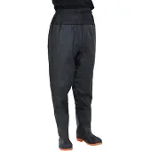 vidaXL Cuissardes avec bottes noir taille 41