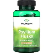 Swanson Health , Enveloppes de Psyllium, 610 mg, 100 Gélules