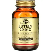 Solgar , Lutéine, 20 mg, 60 Softgels
