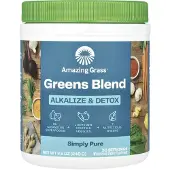 Amazing Grass , Mélange Vert, Alcaliniser & Détoxifier, 8,5 oz (240 g)
