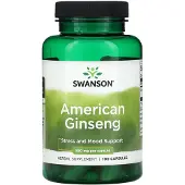 Swanson Health , Ginseng Américain, 550 mg, 100 Gélules