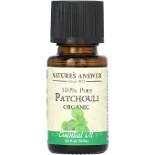 Natures Answer , Huile Essentielle Biologique 100% Pure, Patchouli, 0,5 fl oz (15 ml)