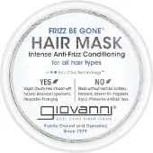 Giovanni Frizz Be Gone, Masque Capillaire, Conditionnement Anti-Frisottis Intense
