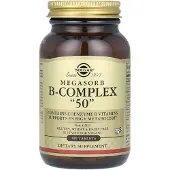 Solgar , Megasorb Complexe B "50", 100 Comprimés