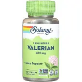 Solaray Valerina Root 470mg Capsules 100 Units Clair