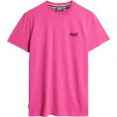 Superdry T-Shirt 'Essential' bleu marine / rose clair