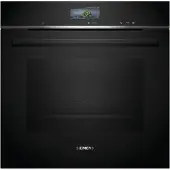 Siemens iQ700, Four à encastrer avec soutien vapeur, 60 x 60 cm, noir, inox, HR776G1B1