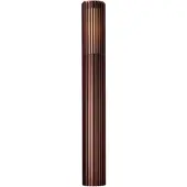 Nordlux Aludra Seaside colonne d'extérieur IP44, Variante : Ø 124 x 954 mm, E27, 15 W, métal brun