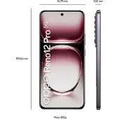 OPPO Reno12 Pro 17 cm (6.7") Double SIM Android 14 5G USB Type-C 12 Go 512 Go 5000 mAh Noir