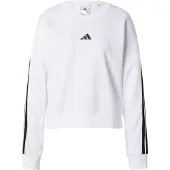 Adidas Sweat de sport 'ESSENTIALS 3-STRIPES FRENCH TERRY' noir / blanc