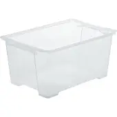 Rotho Boîte 44 l EVO EASY, couleur:Transparent