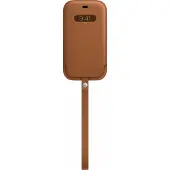 Apple iPhone 12 (Pro) Housse Cuir avec MagSafe Havane
