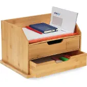 Relaxdays Organiseur de bureau (A4)