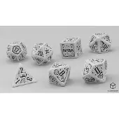 Q-workshop Space Apollo Dice 7 Packs Argenté Enfants