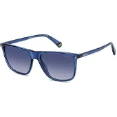 Polaroid Lunettes de soleil pour homme PLD 6232/S Blue 55/17/140