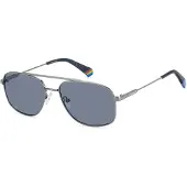Polaroid Pld6235sx56v8 56/17/145 Polarized Sunglasses Argenté Grey/CAT3 Homme