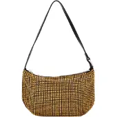 NAEMI Sac bandoulière or / noir