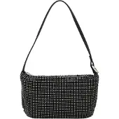 NAEMI Sac bandoulière noir / argent