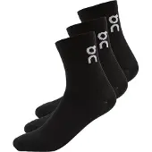 ON Logo Sock Crew Unisexe - Chaussettes, Noir - Taille 39 - 42 - Coton