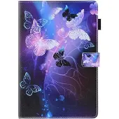 Cover-Discount iPad 2022 (10.Gen) - Housse Papillon violet (Apple iPad 2022 (10e génération)), Étui pour tablette, Violet
