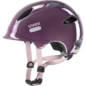 Uvex oyo - casque de vélo léger pour enfants 50-54cm ajustement individuel de la taille - extensible avec lumière LED