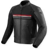 REV'IT! REV’IT! Mile 2 Black Red Jacket Taille 52