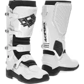 Acerbis Whoops Bottes Motocross Blanches Taille 45