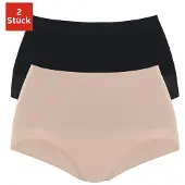 Petite fleur Slip scultant nude / noir
