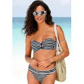 Venice beach Hauts de bikini noir / blanc