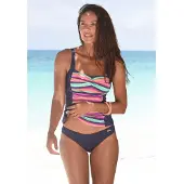 LASCANA Bas de bikini bleu marine