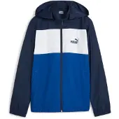 Puma Garçons, Vestes d'extérieur, ESS+ CB Coupe-vent B (128), Bleu, 128