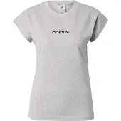 Adidas T-shirt fonctionnel 'Essentials' gris chiné / noir