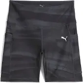 Puma W RUN VELOCITY 5' AOP SHORT TIGHT - noir, Taille:XL